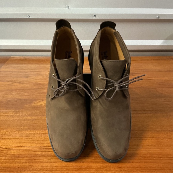 Timberland Men Earthkeepers Chocolate Leather Casual Walking Chukka Boot Size 11 - Picture 6 of 12